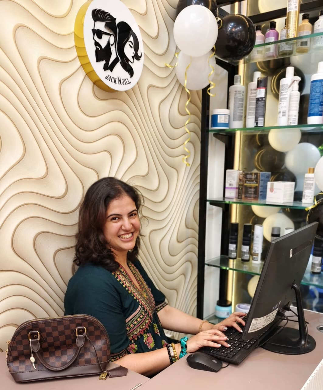 Nazneen Pastakia, Founder & Owner of Jack N Jill Unisex Salon